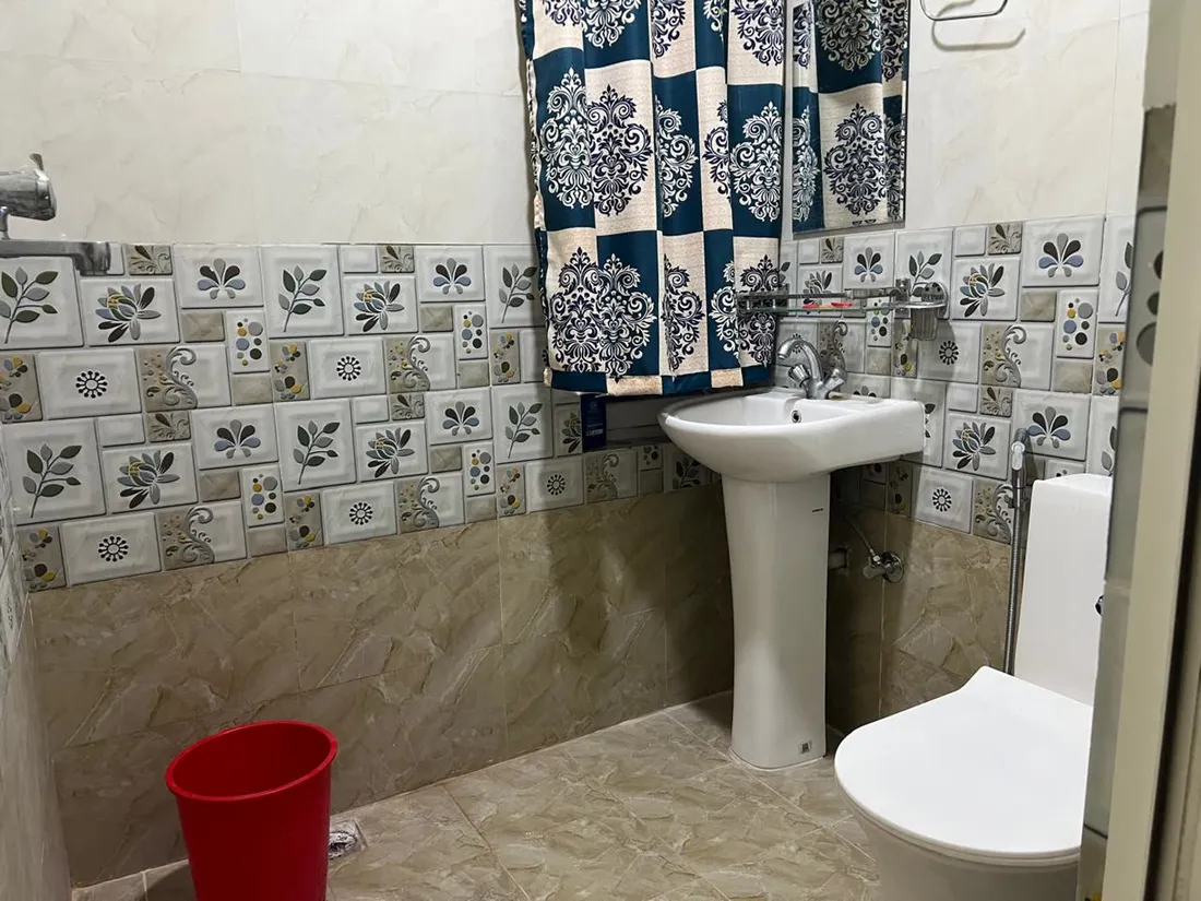 Attached bathroom